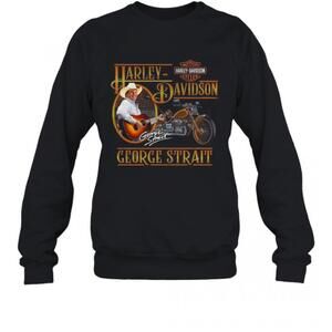 Harley Davidson George Strait T-Sweatshirt